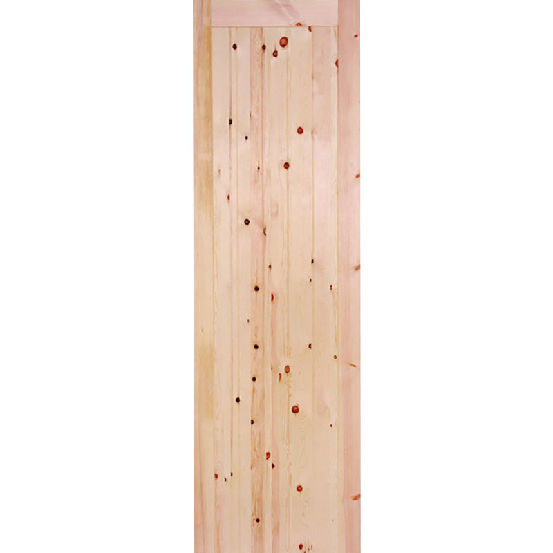LPD Framed Ledged and Braced Unfinished Redwood External Shed Door