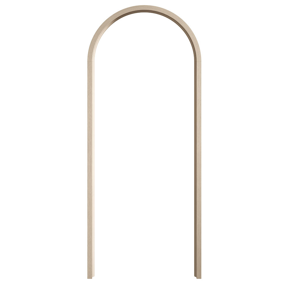 LPD Fully Finished Blonde Oak Curved Door Frame