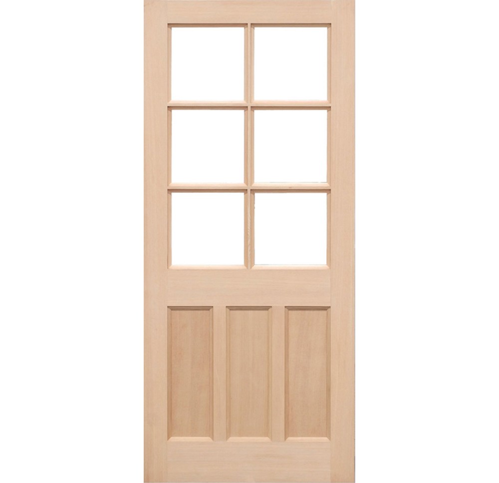 LPD KXT Hemlock Unfinished Unglazed External Front Door