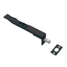 LPD Manhattan Urban Industrial Internal Flush Bolt 160mm x 230mm  - Matte Black