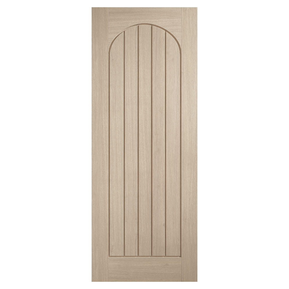 LPD Mexicano Cottage Fully Finished Blonde Oak Arch Top Square Internal Door