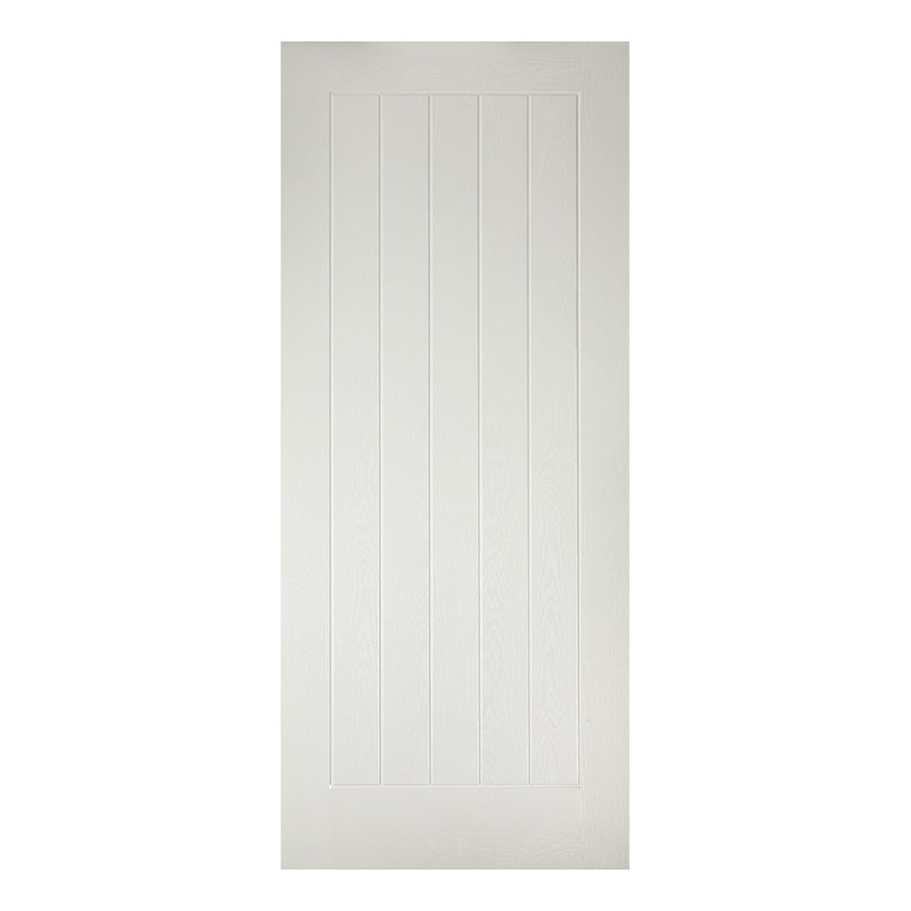 LPD Mexicano Cottage Fully Finished White Composite External Front Door