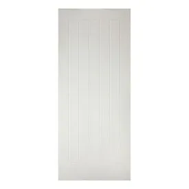 LPD Mexicano Cottage Fully Finished White Composite External Front Door