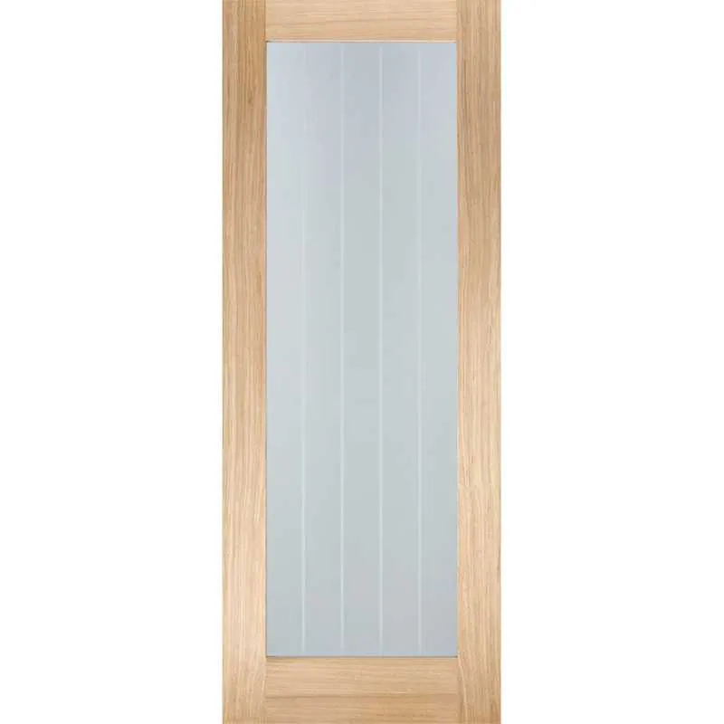 LPD Mexicano Unfinished Oak Pattern 10 Glass Internal Door | Door ...