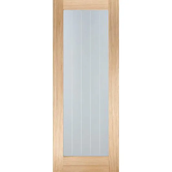 LPD Mexicano Unfinished Oak Pattern 10 Glass Internal Door | Door ...