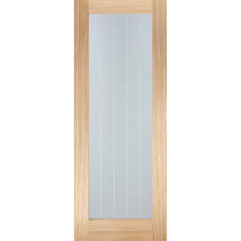 LPD Mexicano Unfinished Oak Pattern 10 Glass Internal Door | Door ...