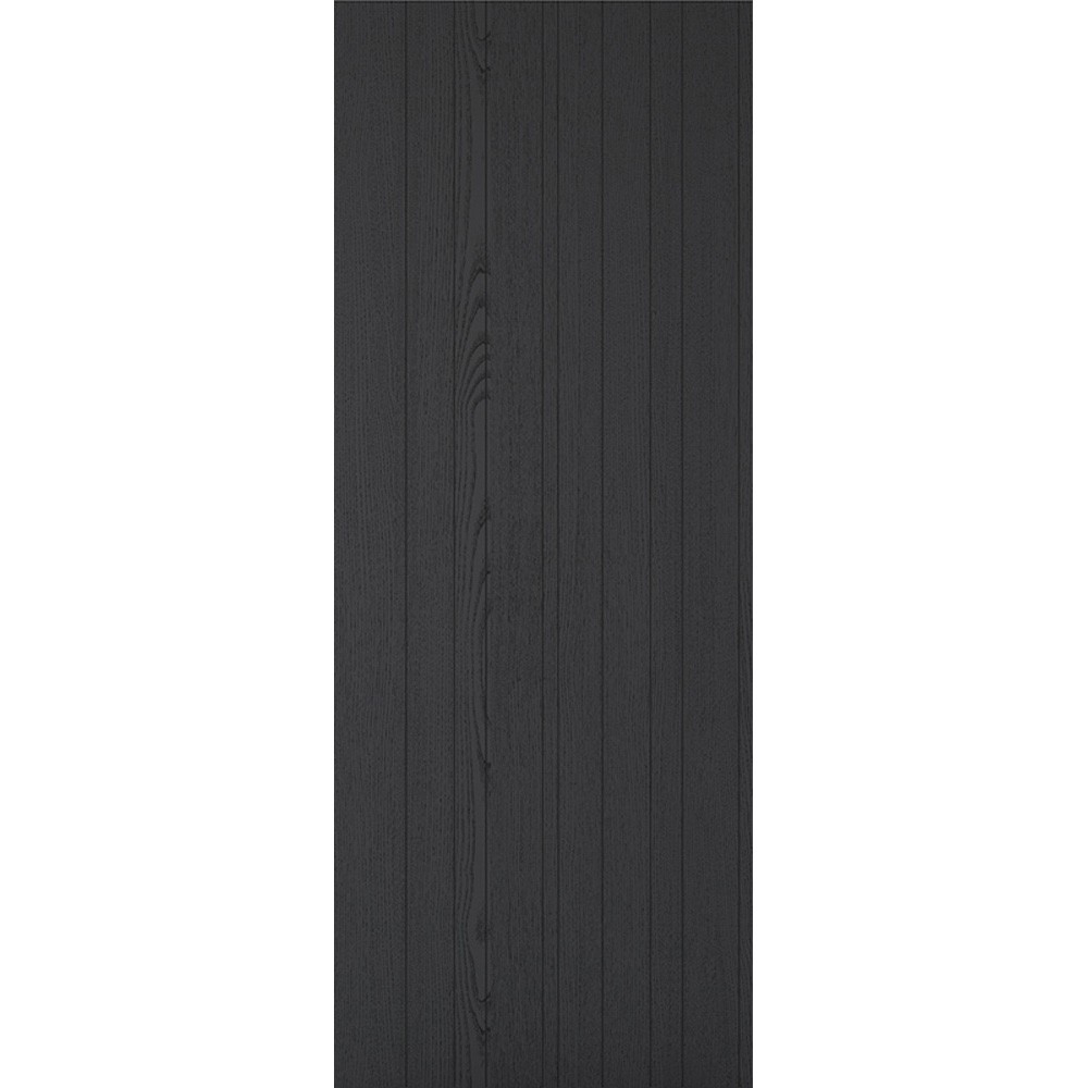 LPD Montreal Fully Finished Charcoal Black Laminate Internal Door