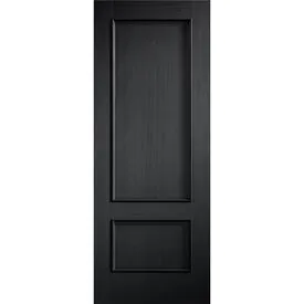 LPD Murcia 2 Panel Fully Finished Charcoal Black Internal Door
