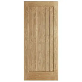 LPD Norfolk Oak Unfinished External Front Door