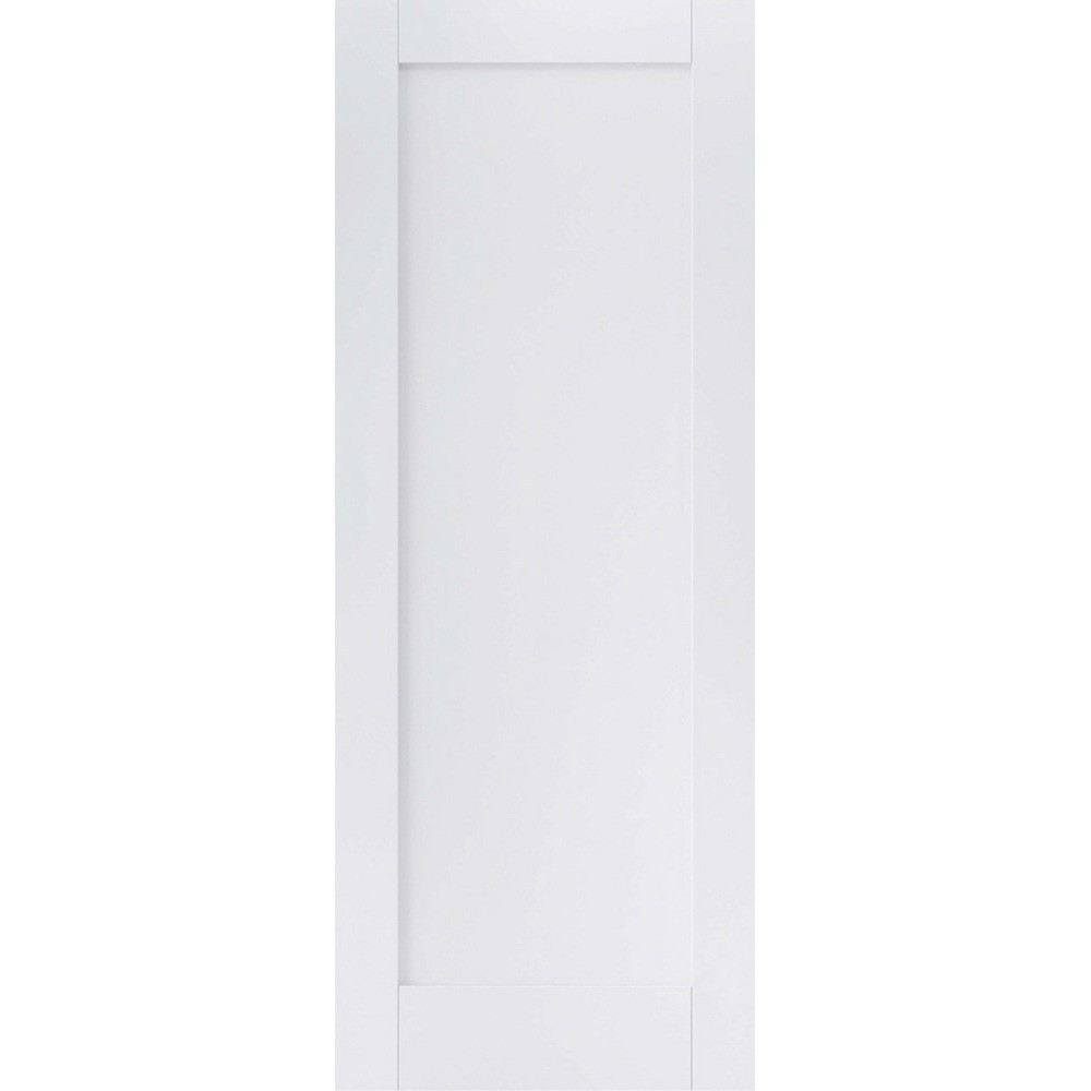 LPD Pattern 10 Primed 1 Panel White Internal Door