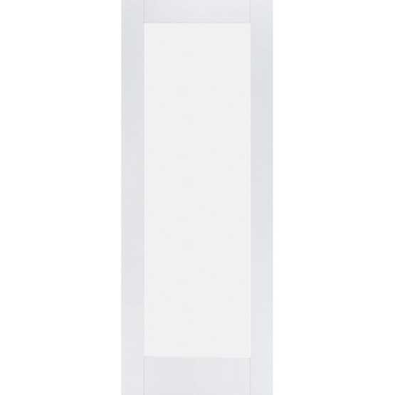 LPD Pattern 10 Primed White 1 Light Frosted Glass Internal Door | Door ...