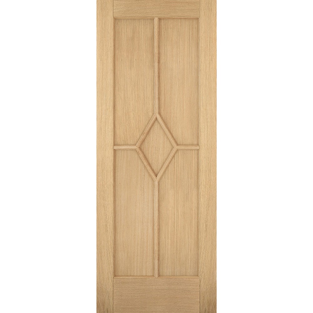 LPD Reims 5 Panel Fully Finished Oak Internal Door