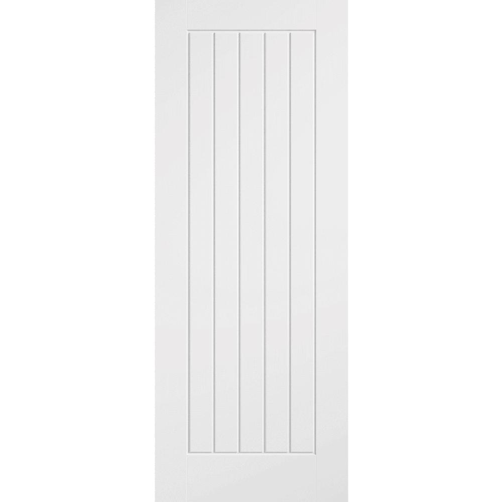 lpd smooth white primed internal cottage door primary
