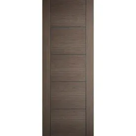 LPD Vancouver Fully Finished Chocolate Grey Internal Flush FD30 Fire Door