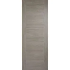 LPD Vancouver 5 Panel Fully Finished Light Grey Internal Ladder Door