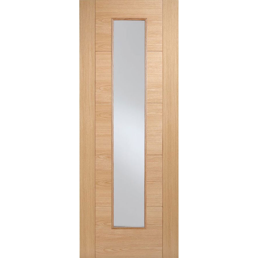 LPD Vancouver Fully Finished Oak Glazed Internal FD30 Fire Door