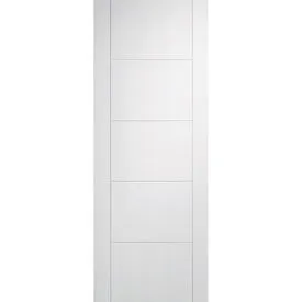 LPD Vancouver 5 Panel White Primed Internal Flush FD30 Fire Door