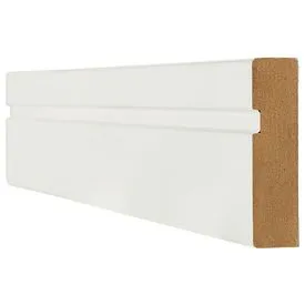 LPD White Primed Ogee Skirting - 3000mm x 95mm (12m Pack)