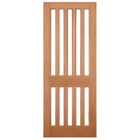 LPD Windsor Hardwood Unfinished Unglazed External Front Door (M&T)