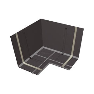 Manthorpe GW296 Internal Corner Tray - 265mm x 265mm x 155mm