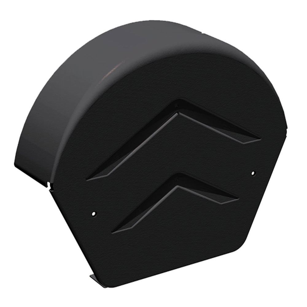 Manthorpe SmartVerge Polypropylene Round Ridge End Cap (Pack of 2)