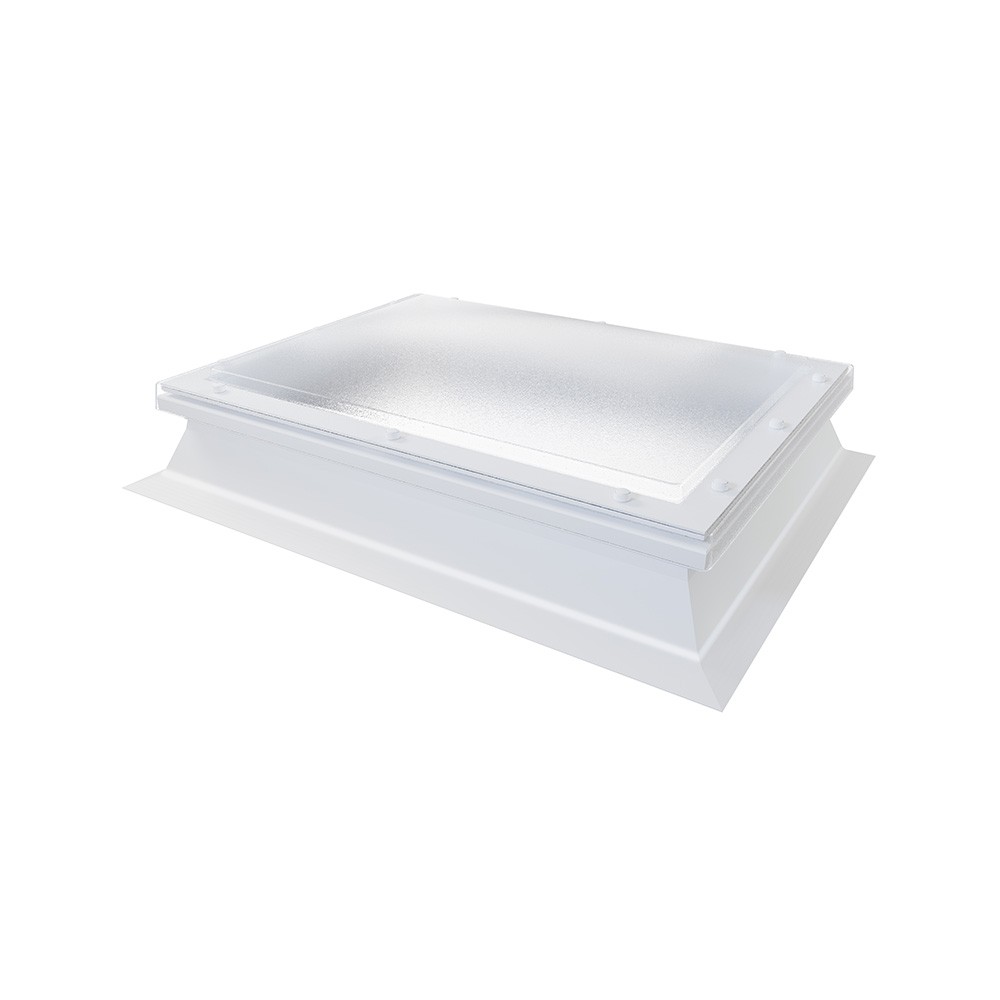 Mardome Trade Single Skin Patterned Fixed Low Rise Roof Dome with PVC Kerb