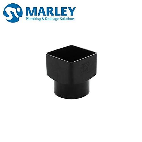 Marley Adaptor 65mm Square Socket to 68mm Circular Socketed Pipe ...