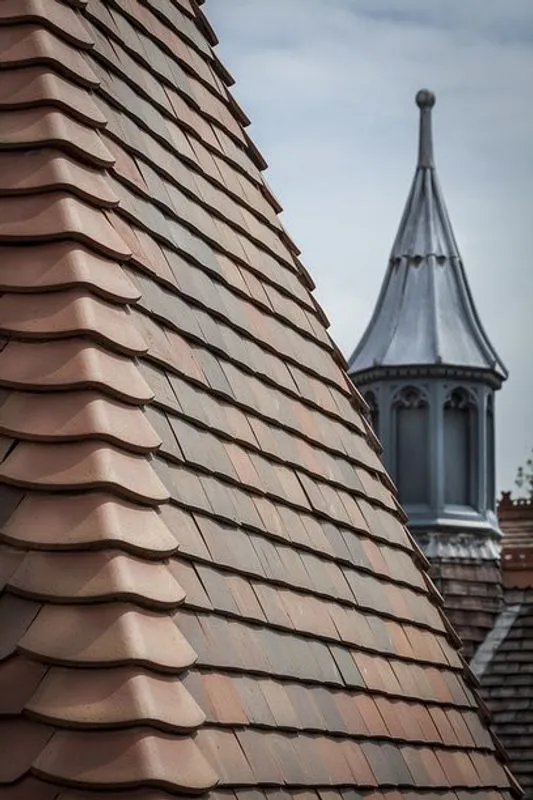 Marley 450mm Capped Angle Clay Ridge Tile | Roofing Superstore®