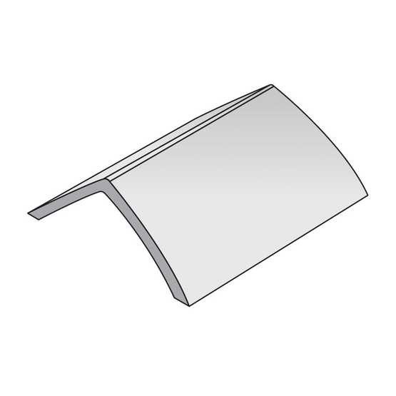 Hogs Back Ridge Marley 305mm Hog Back Clay Ridge | Roofing Superstore®