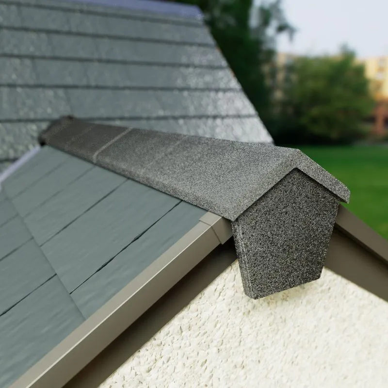 Marley Concrete Modern Ridge - Smooth Grey | Roofing Superstore®