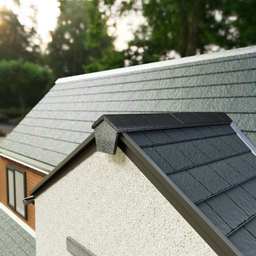 Marley Concrete Modern Ridge - Smooth Grey | Roofing Superstore®