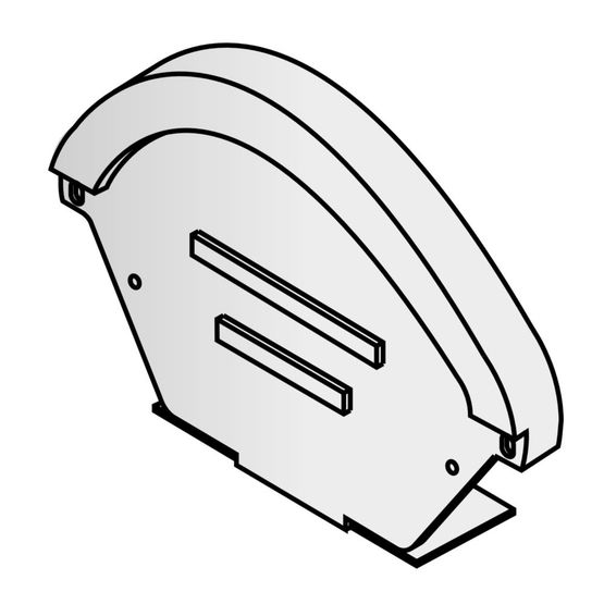 Segmental Ridge Cap Marley Universal Dry Verge Segmental Ridge End Cap - Grey | Roofing ...