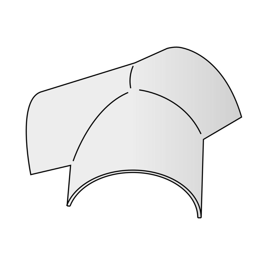 Marley Third Round Hip Apex Cap 