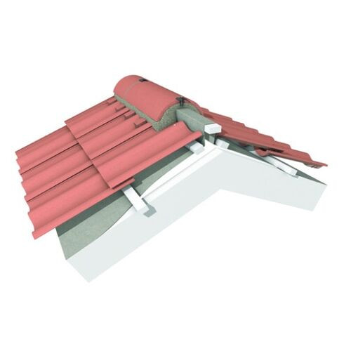 Marley Mortar Bedded Security Ridge - 6000mm Pack