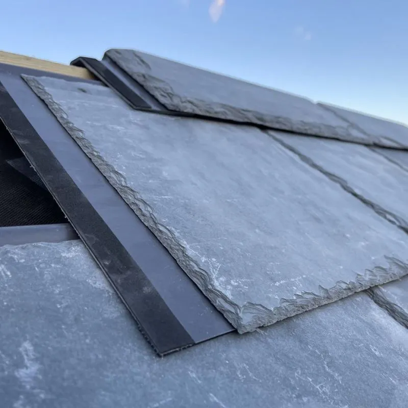 Mayan ArmouredSlate Graphite Low Pitch Slate and a Half Roof Tile ...