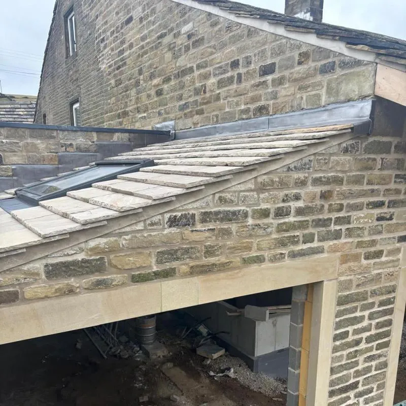Stone Pitched Invert Mayan ArmouredStone Natural Stone Low Pitch Roof Pack - 1m2 | Roofing ...