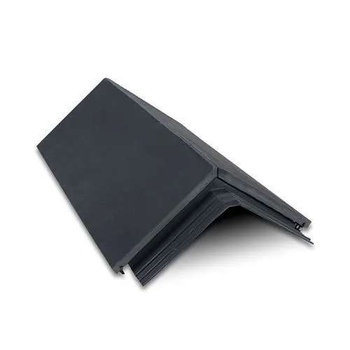Mayan RealRidge Natural Slate All-in-One Graphite Ridge Tile | Roofing ...