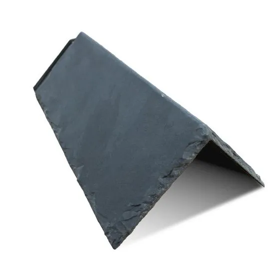 Main Ridge Tile Mayan RealRidge Natural Slate Graphite Dry Ridge Tile | Roofing Superstore®