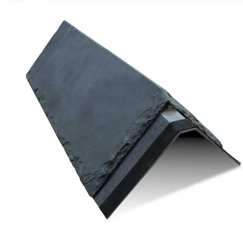 Dry Ridge Roof Tile Mayan Slate Dry RealRidge - Natural Slate Ridge Tile Graphite - 90 ...