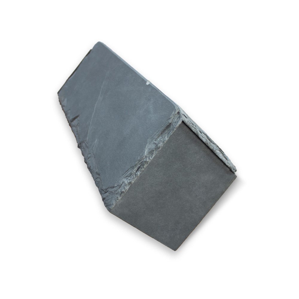 Mayan RealRidge Natural Slate Grey Green Dry Block End | Roofing ...