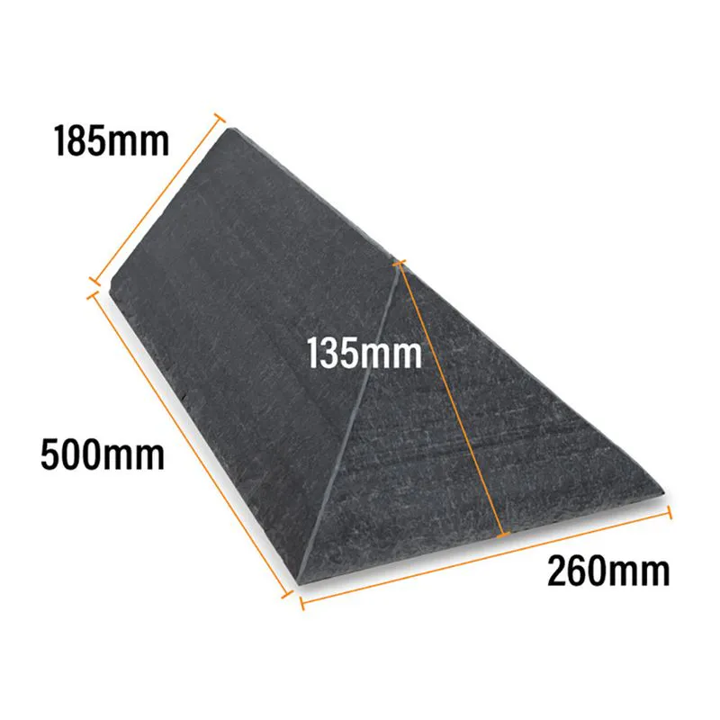 90 Ridge Caps Mayan RealRidge Natural Slate Overlap Ridge Cap - 90 Degree | Roofing ...