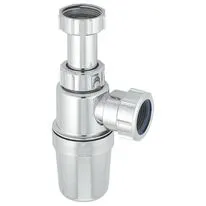 McAlpine Chrome Seal Bottle Trap - 75mm x 1 1/4 inch