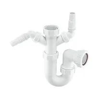 McAlpine WM11 Double Spigot Appliance Trap - 1 1/2 inch