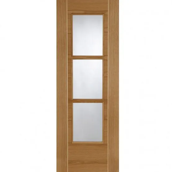 Mendes Mirage Internal Oak Pre-Finished Grooved Un-Glazed Fire Door Price Comparisons | Compare The Build