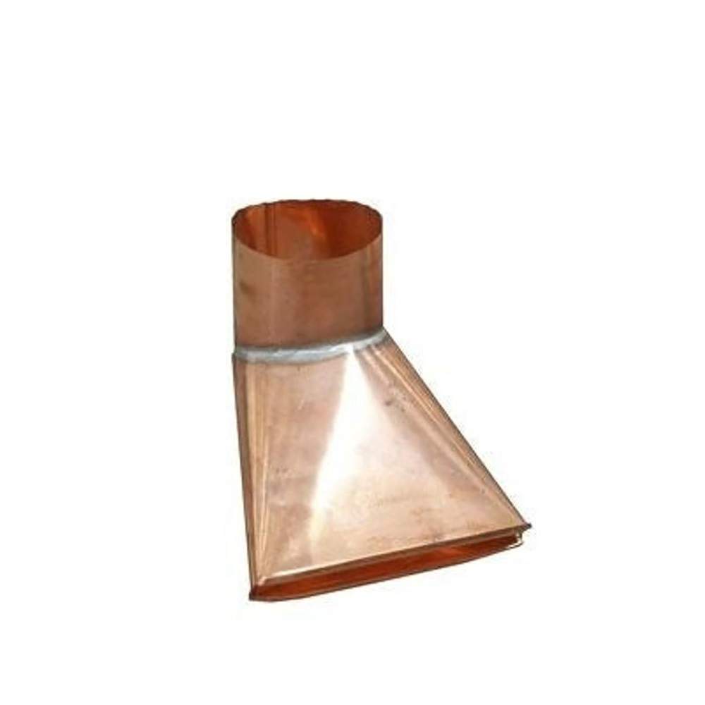 Metal Gutta Copper Round 100Mm Downpipe Rainwater Dispenser