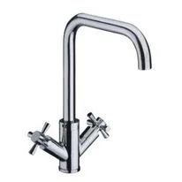 Milan Stainless Chrome Square Top Spout Basin Mixer Tap
