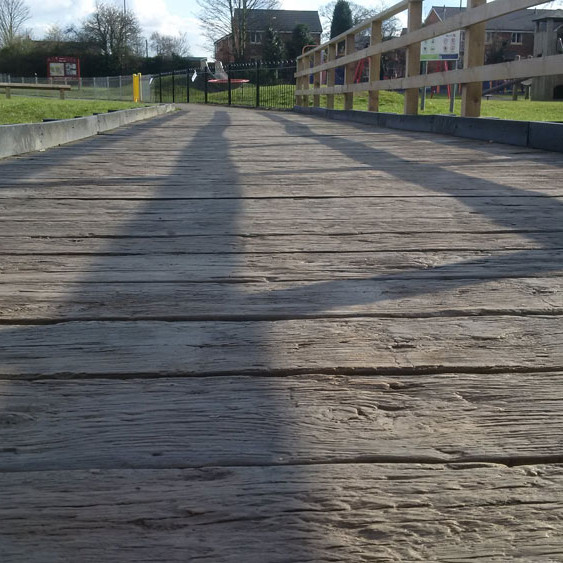 millboard vintage weathered grain playground park