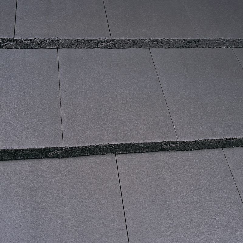 Marley Concrete Third Round Hip Tile Smooth Grey Roofing Superstore®