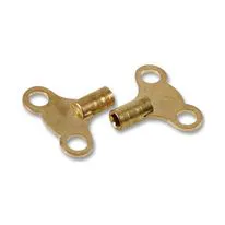Monument Clock Style Radiator Bleed Key - Pack of 2