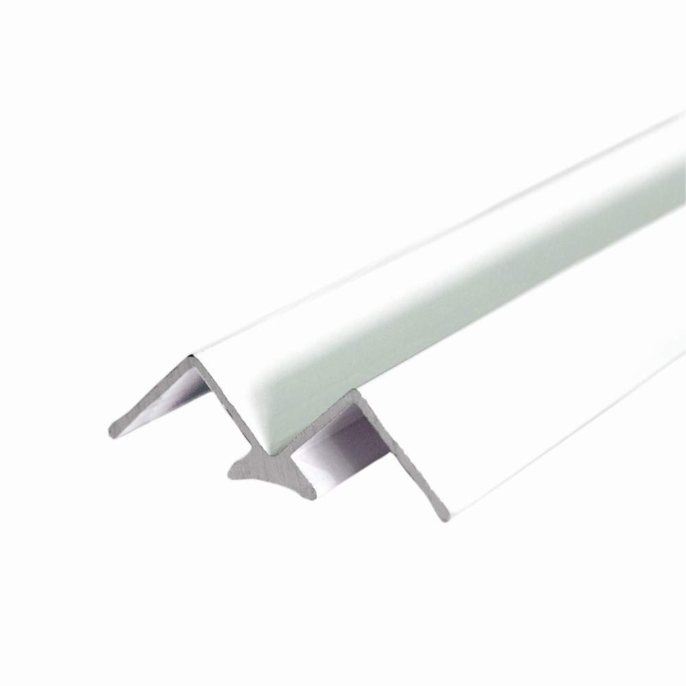 Multipanel White Classic Type A Aluminium Extrusion Internal Corner - 2450Mm